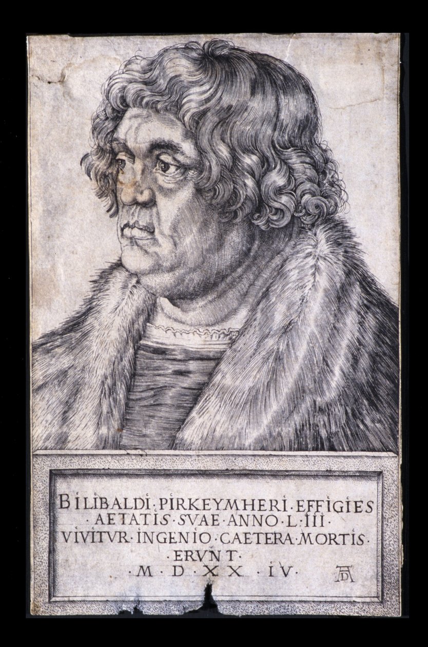 Willibald Pirkheimer tekijältä Albrecht Dürer or Duerer
