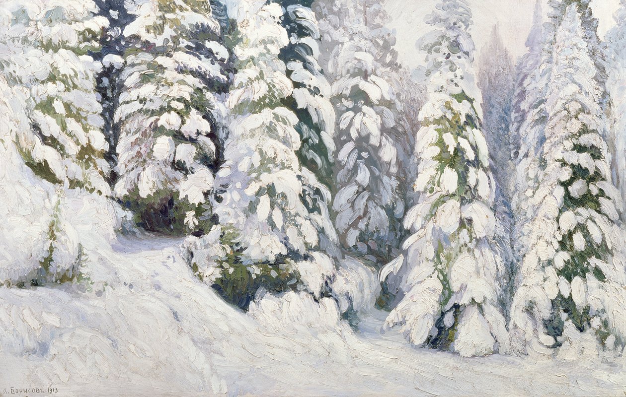 Talven tarina, 1913 tekijältä Aleksandr Alekseevich Borisov