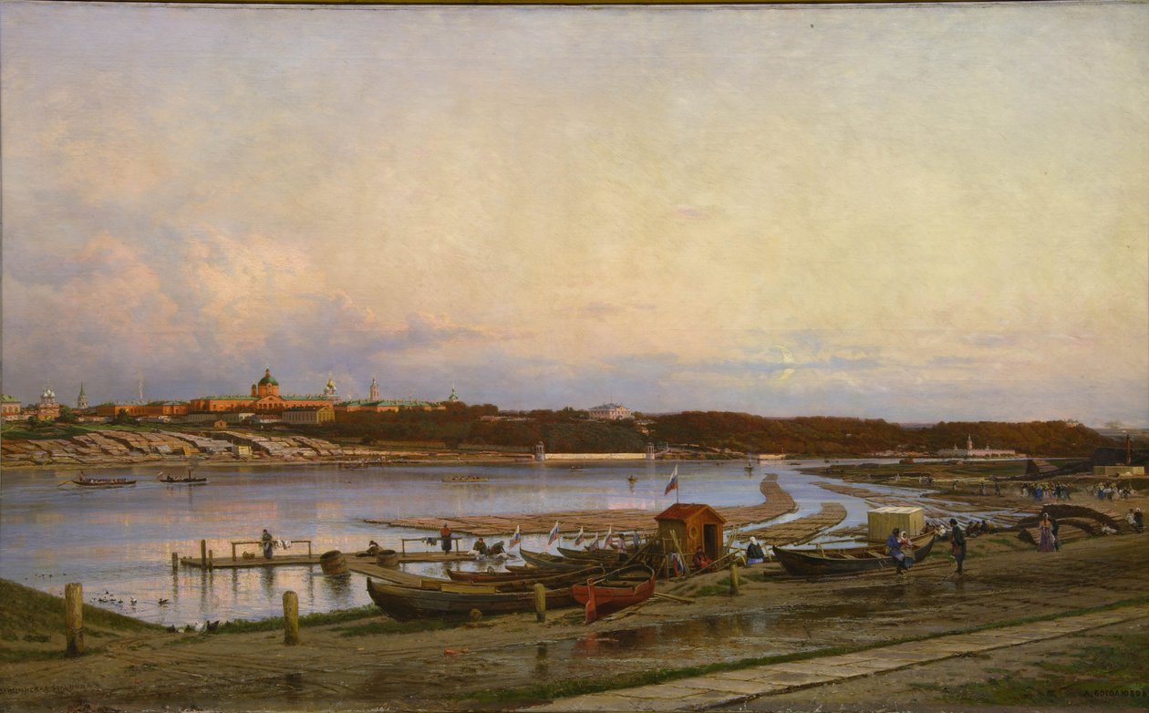 Golitsynin sairaala Moskovassa, 1880 tekijältä Aleksei Petrovich Bogolyubov
