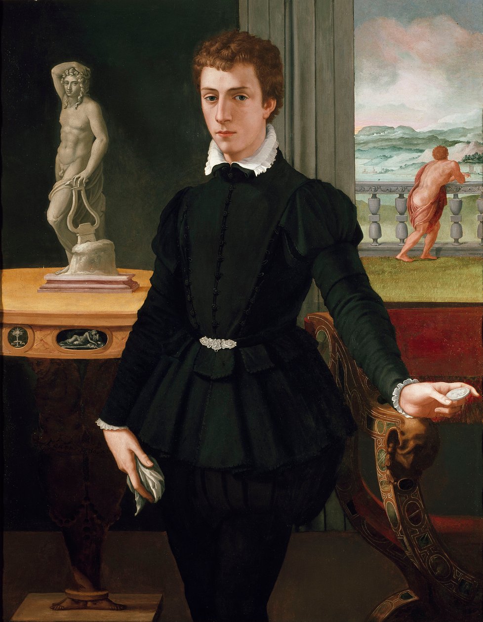 Nuoren miehen muotokuva
































" tekijältä Alessandro Allori