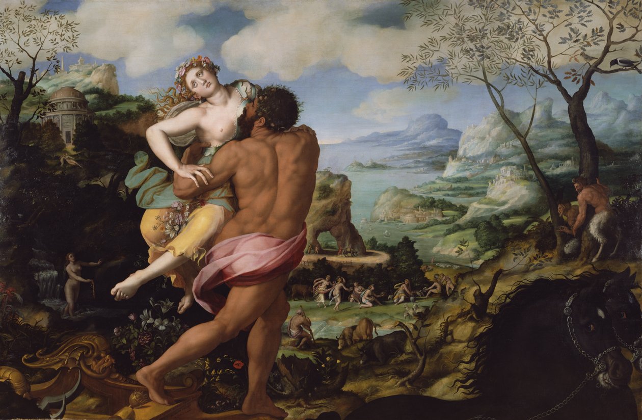 Proserpinen sieppaus tekijältä Alessandro Allori