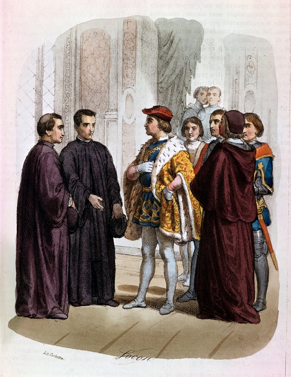Niccolo di Bernardo dei Machiavelli (Nicolas Machiavel tekijältä Alessandro Focosi