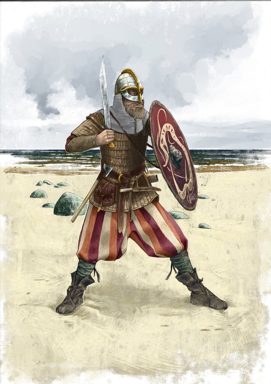 Viikinki soturi tekijältä Alessandro Lonati