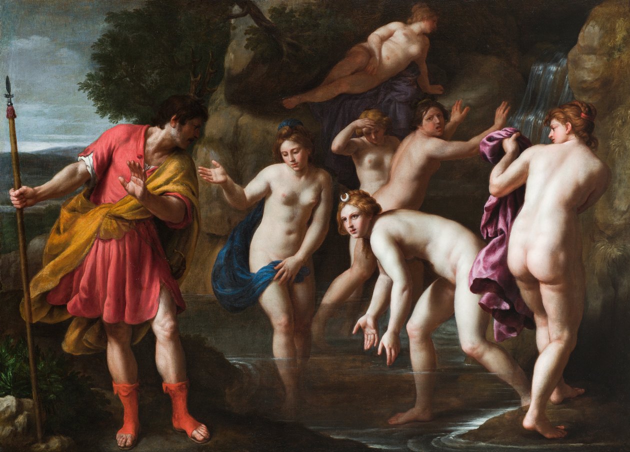 Diana ja Actaeon tekijältä Alessandro Turchi