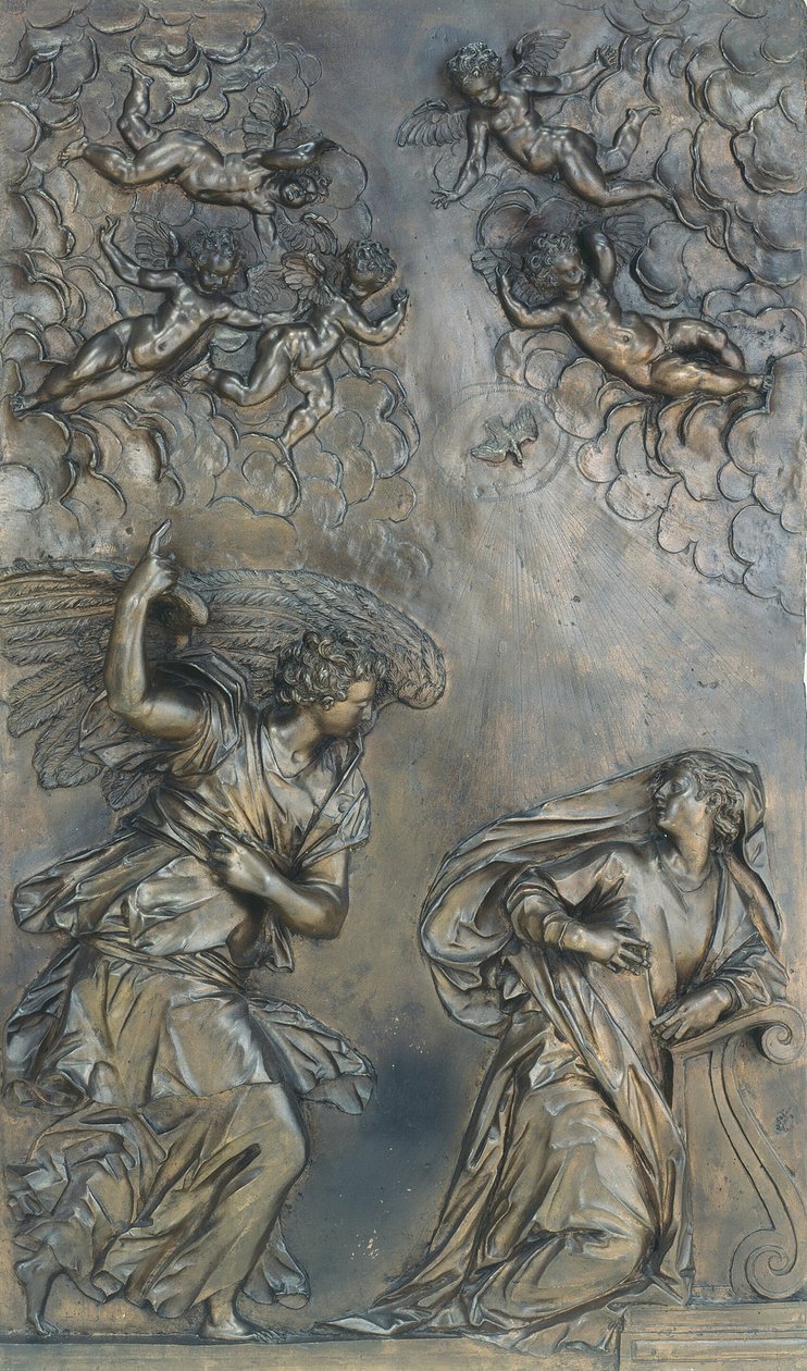 Ilmoitus, n. 1583. tekijältä Alessandro Vittoria