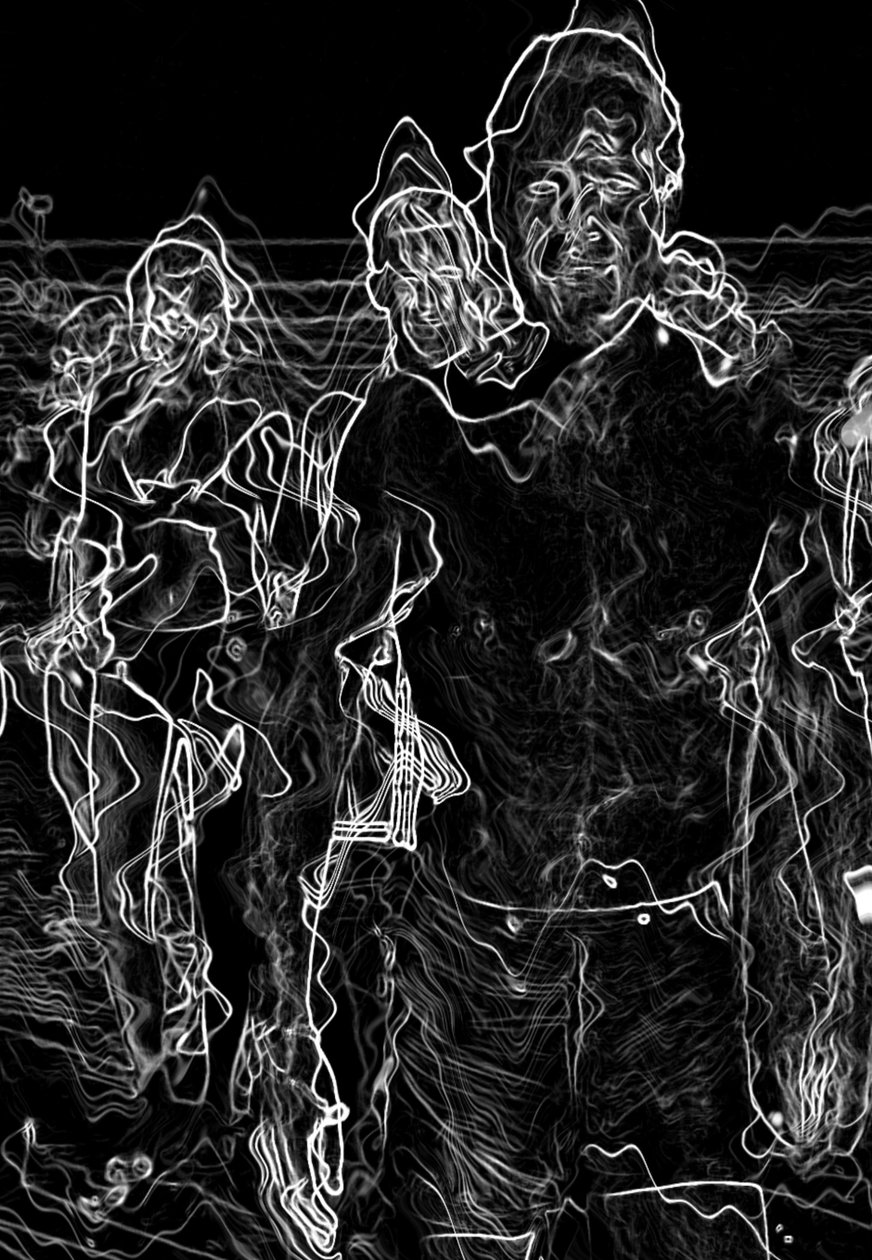 Ghosts, 2020 (sekoitettu media) tekijältä Alex Caminker