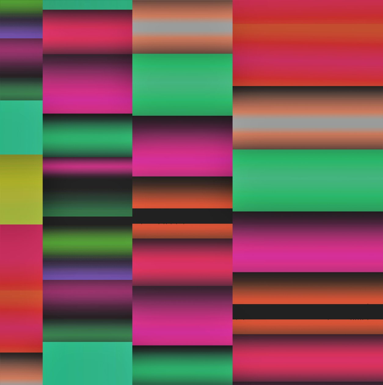 illan laulu, 2017, (gradientti) tekijältä Alex Caminker