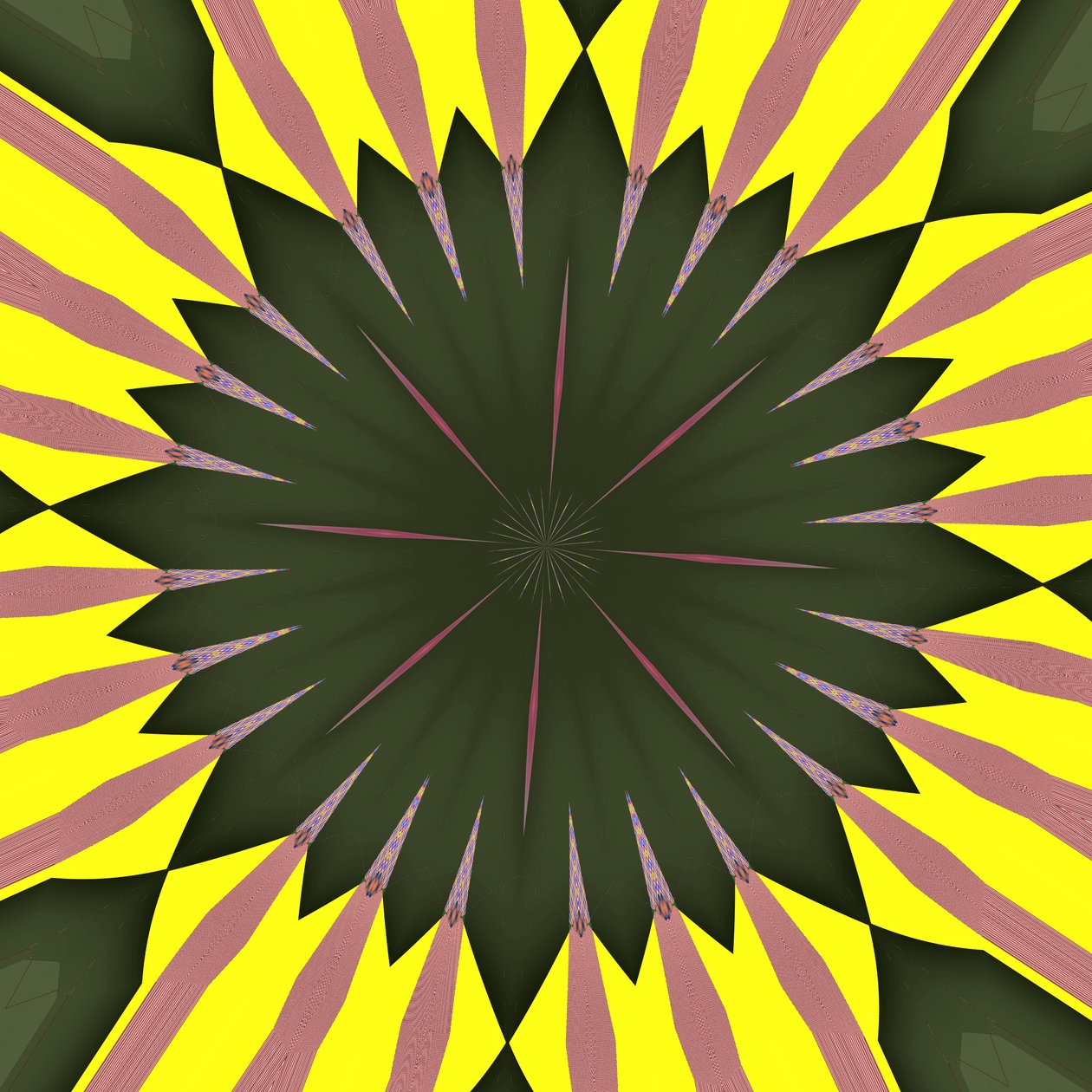 auringonkukka, 2019, (digitaalinen) tekijältä Alex Caminker