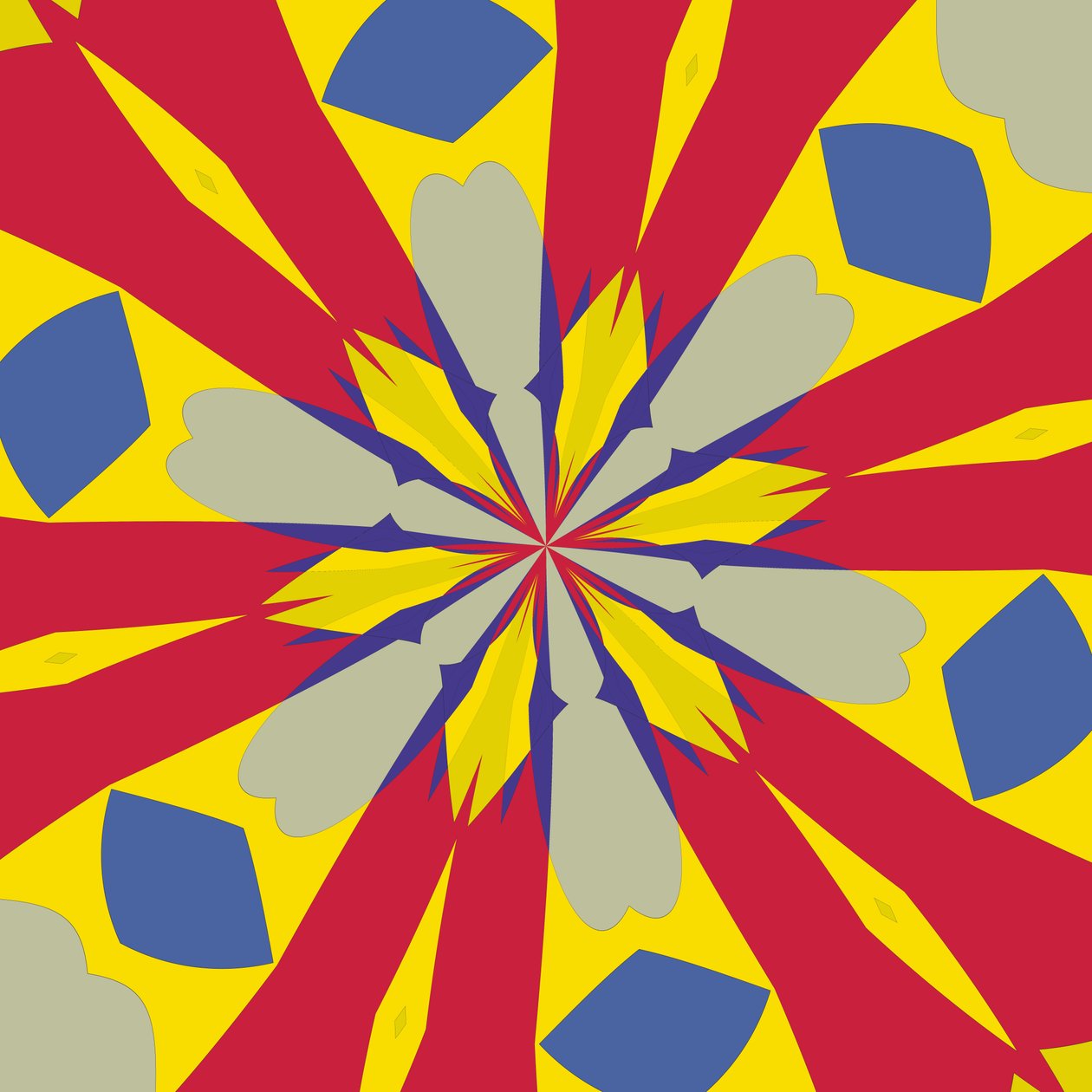 symmetria #45,2019,(sekoitettu media) tekijältä Alex Caminker