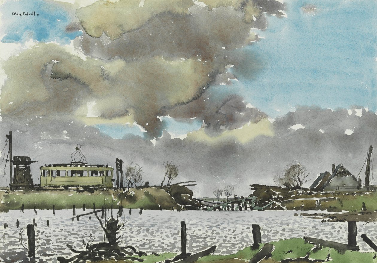 Purettu silta, Saksa tekijältä Alex Colville