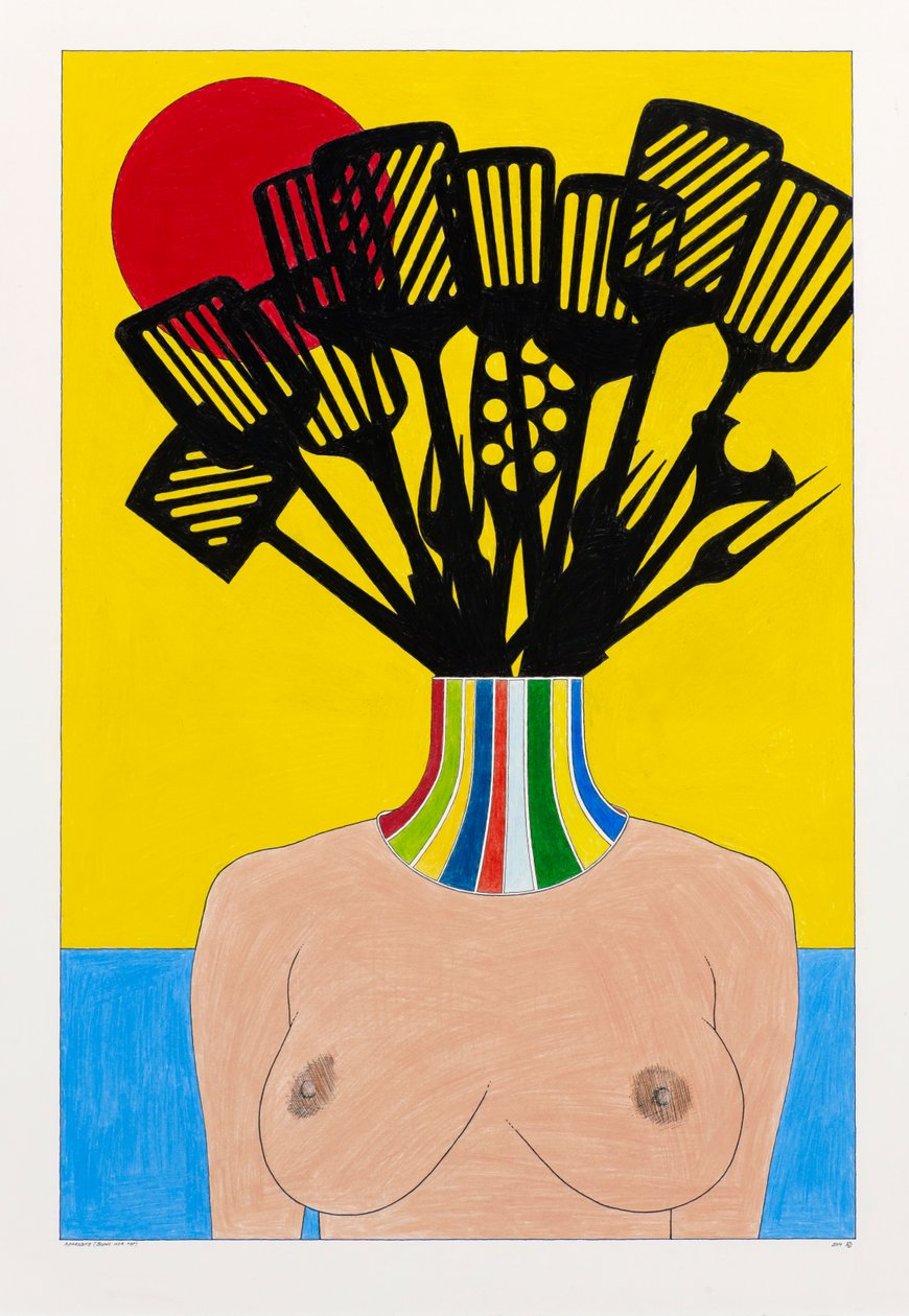 Aphrodite (puhaltaa yläosaansa) tekijältä Alex Dunn