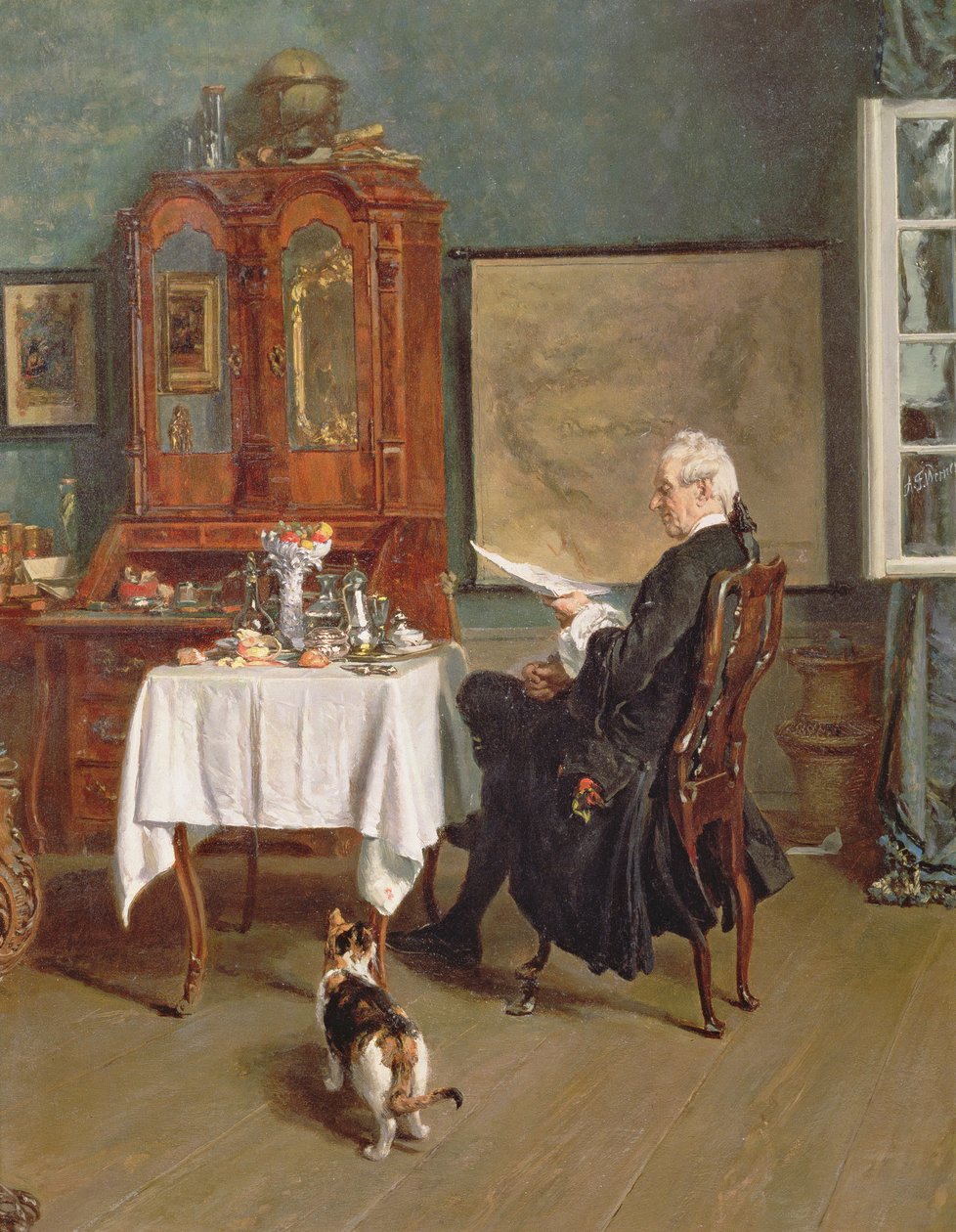 Aktuaari aamiaisella tekijältä Alexander Friedrich Werner