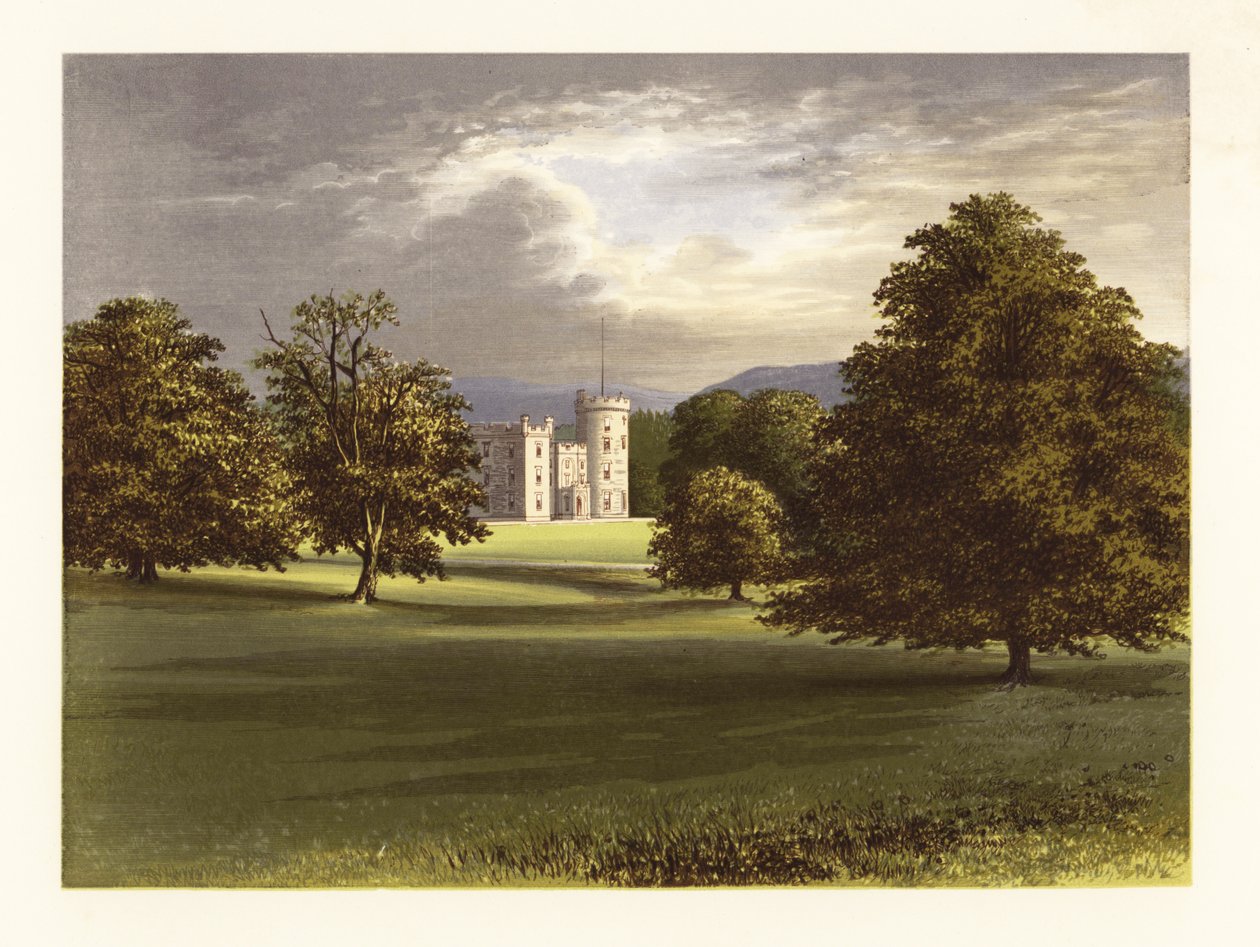 Castle Forbes, Aberdeenshire, Escòcia. finlandès tekijältä Alexander Francis (after) Lydon