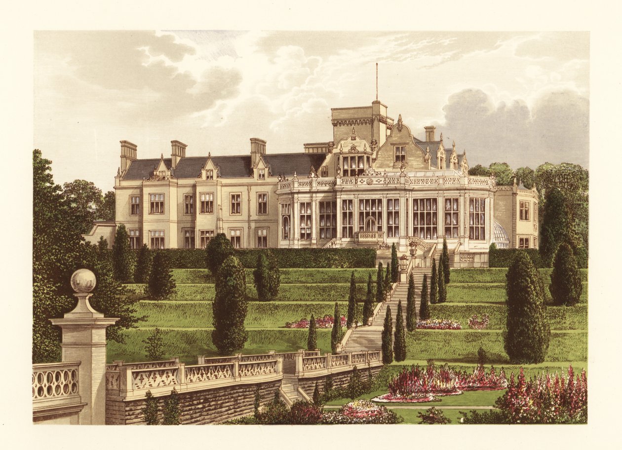 Easton Hall, Lincolnshire, Englanti. tekijältä Alexander Francis (after) Lydon
