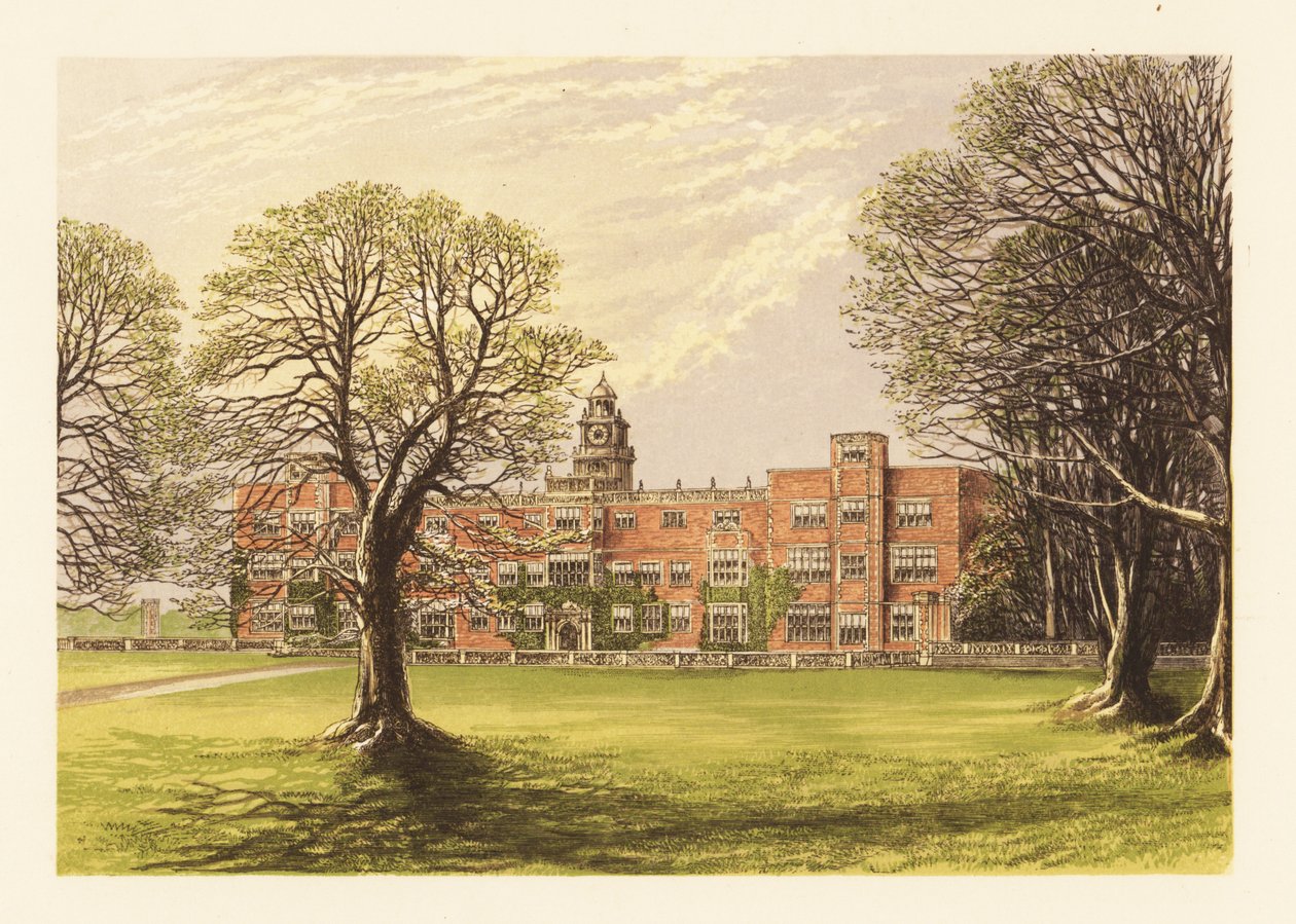 Hatfield House, Herefordshire, Englanti. tekijältä Alexander Francis (after) Lydon