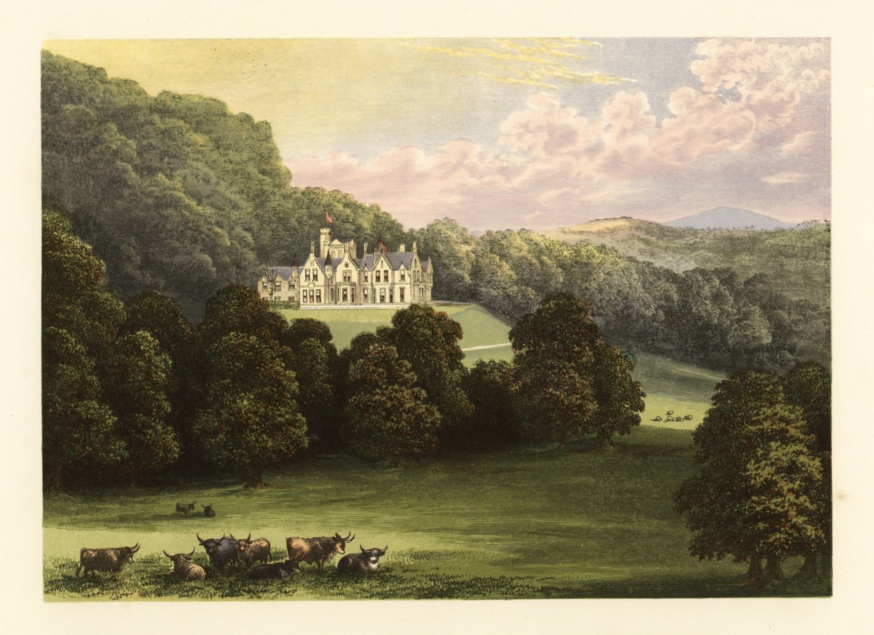 Philiphaugh, Selkirkshire, Skotlanti. tekijältä Alexander Francis (after) Lydon