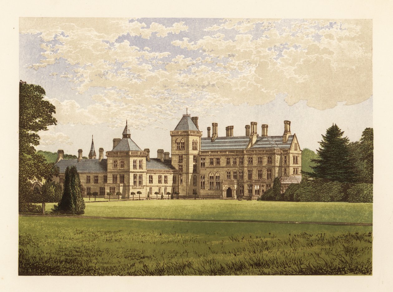 Walton Hall, Warwickshire, Englanti. tekijältä Alexander Francis (after) Lydon