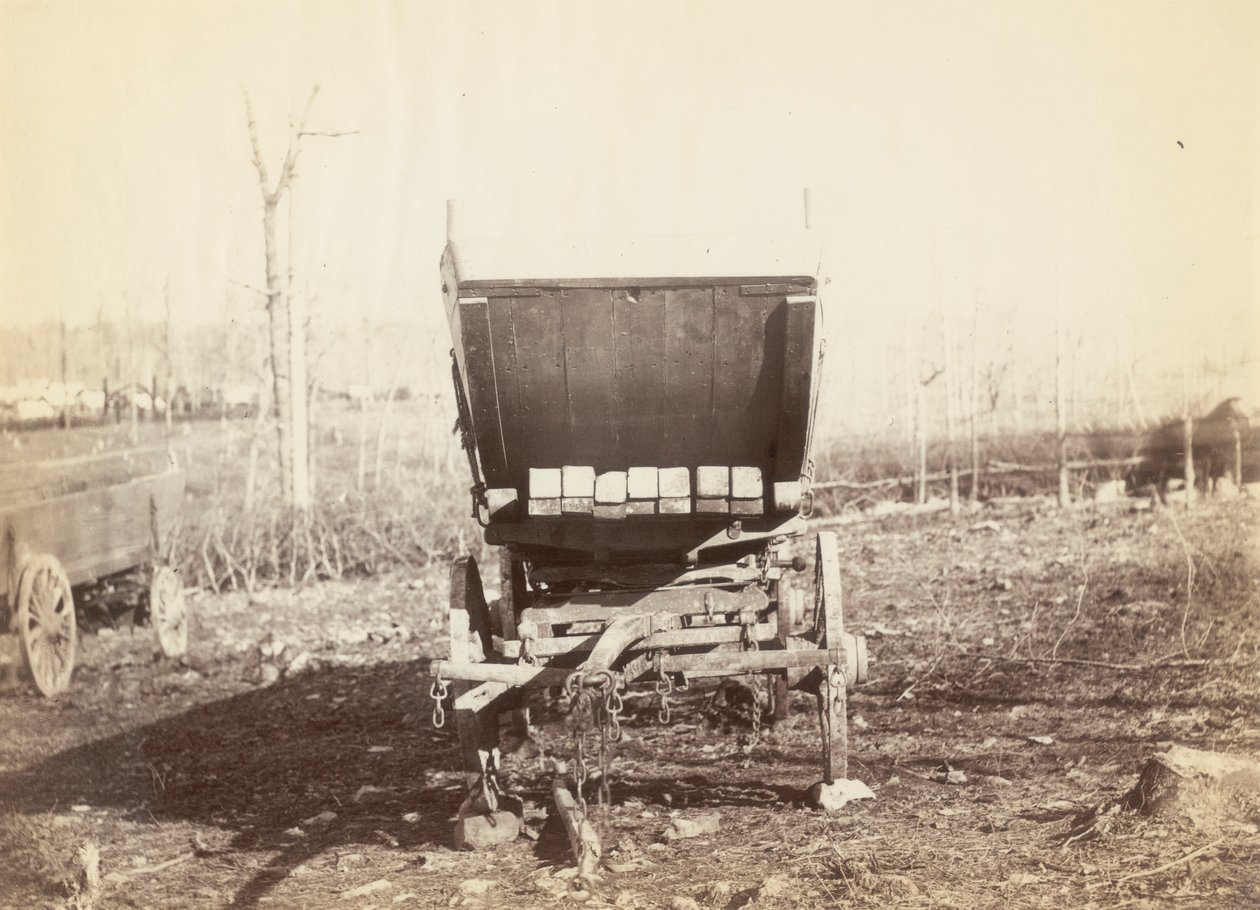 Nimetön, [Field Telegraph Battery Wagon] tekijältä Alexander Gardner