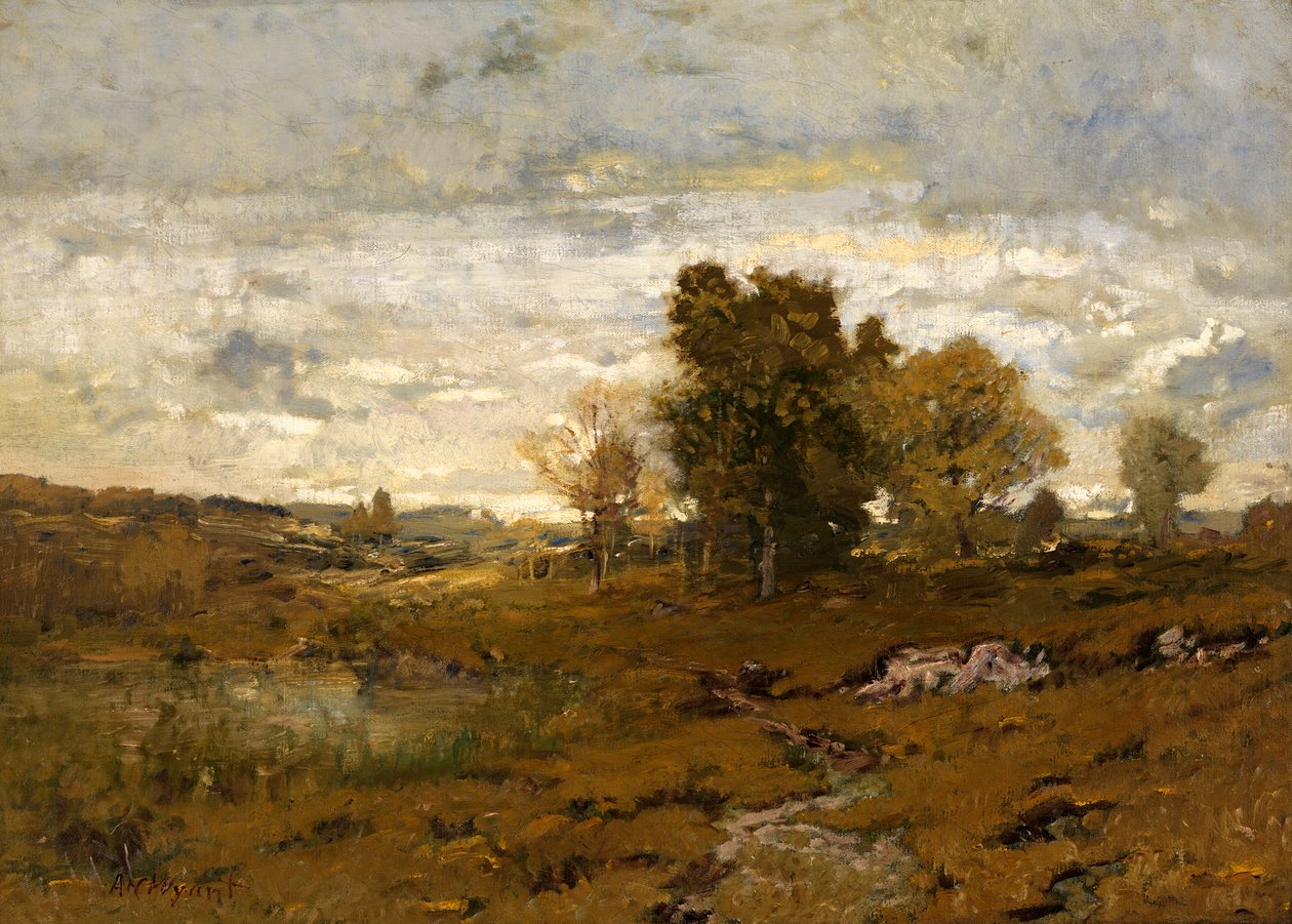 Syksy Arkvillessä, 1800-luvun puolivälissä. tekijältä Alexander Helwig Wyant