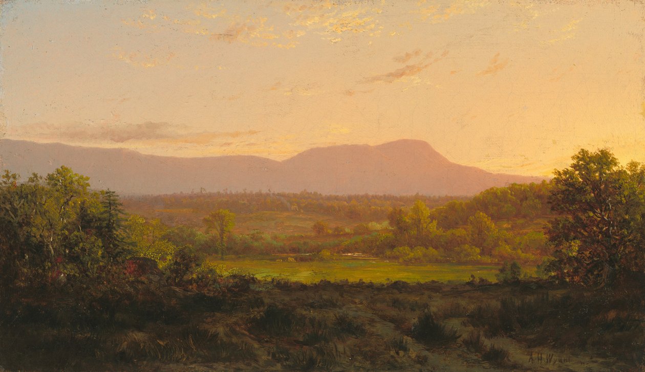 Rauhallinen laakso, n. 1872. tekijältä Alexander Helwig Wyant