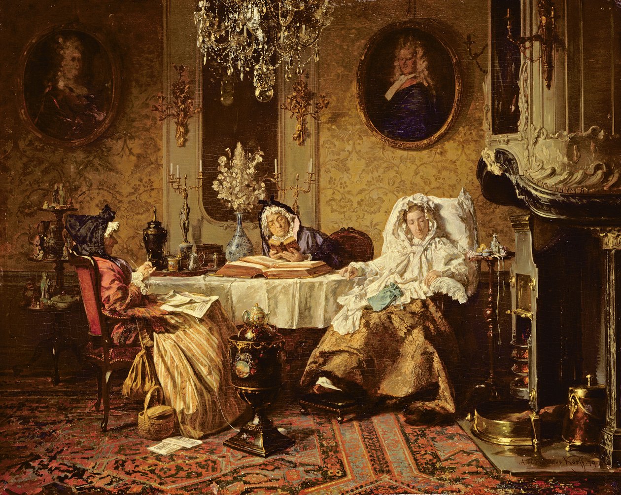 Raamatun lukeminen, 1879 tekijältä Alexander Hugo Bakker Korff