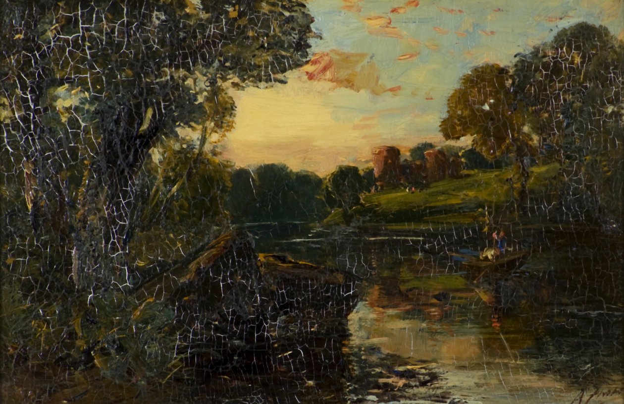 River Scene tekijältä Alexander Jnr. Fraser