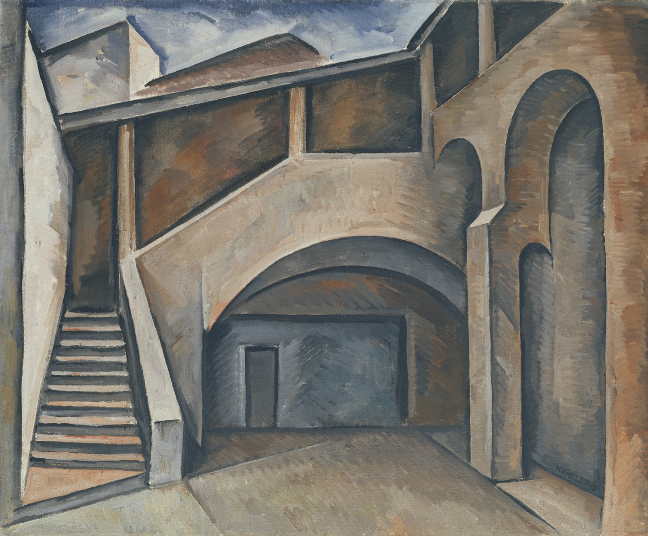 Piha, 1913 tekijältä Alexander Kanoldt