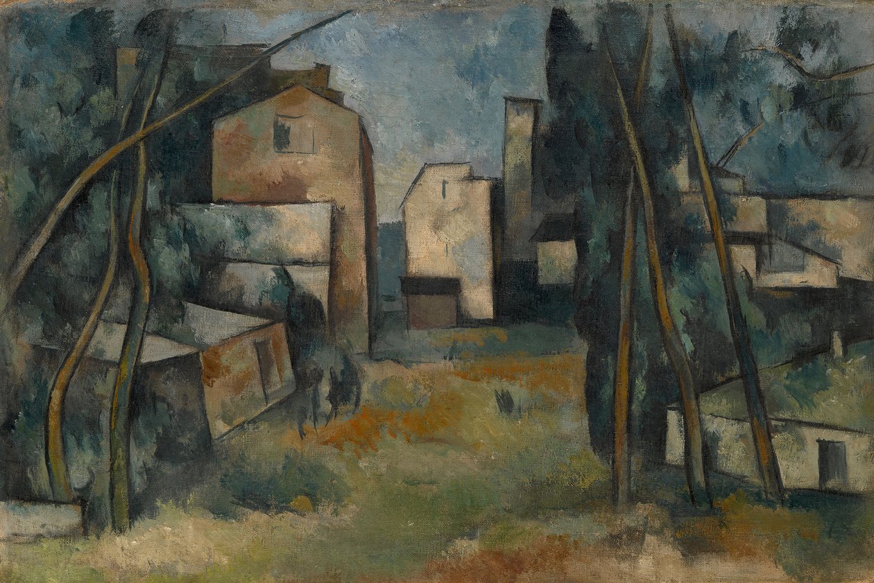 Kaupungin laitamilla, 1919 tekijältä Alexander Vasilyevich Shevchenko