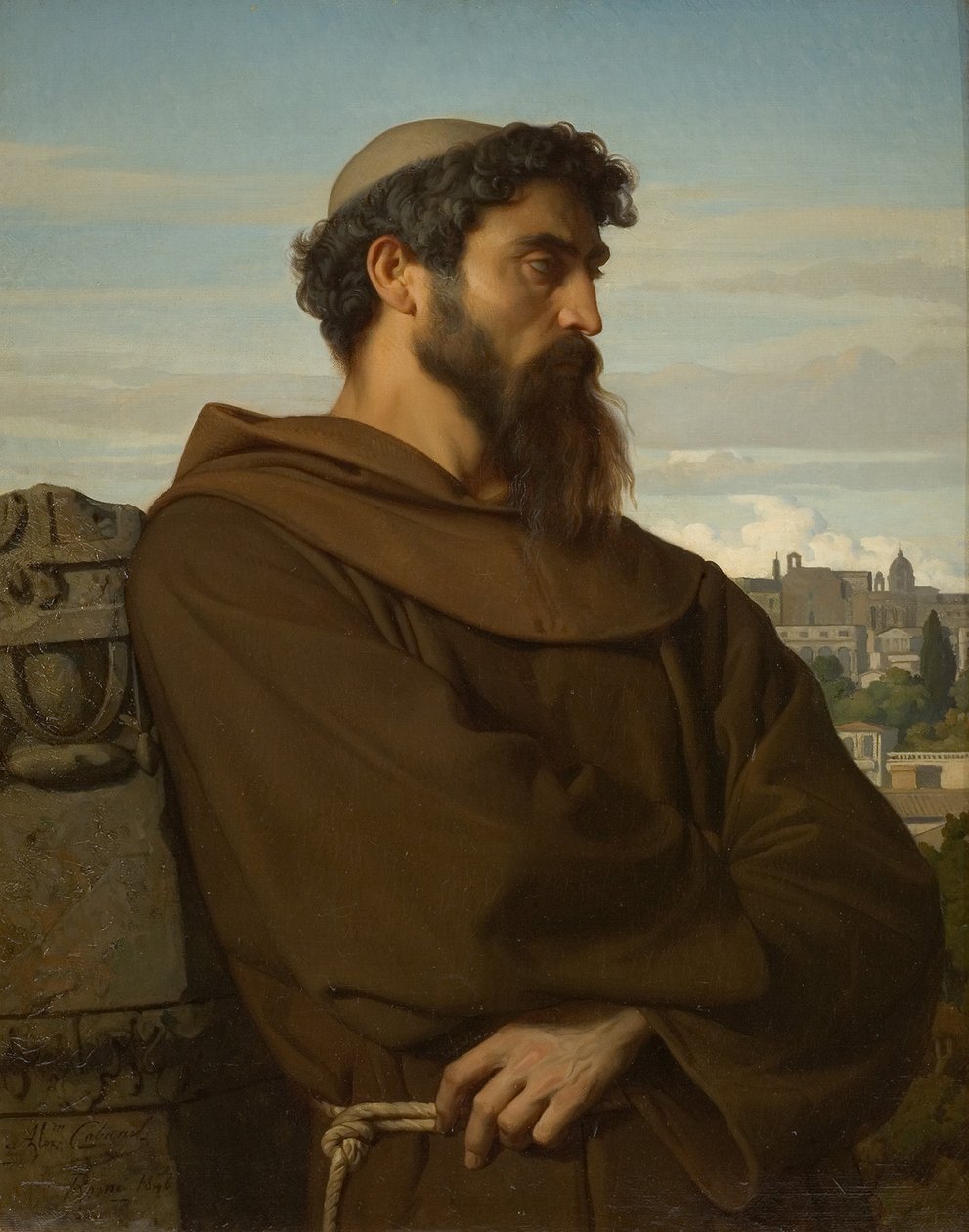 Roomalainen munkki tekijältä Alexandre Cabanel