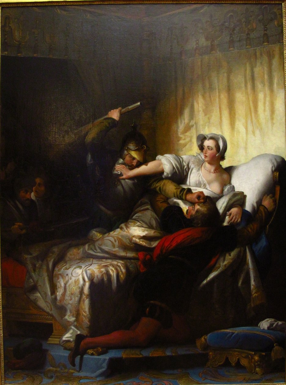 Scène de la Saint-Barthélémy tekijältä Alexandre Evariste Fragonard