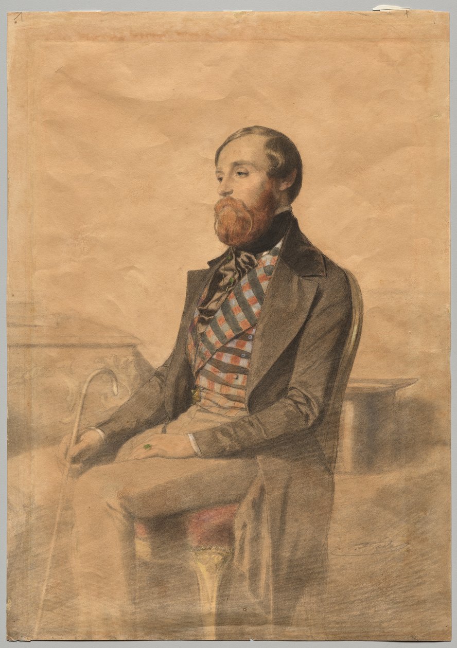 Alfred de Mussetin (1810-1857) muotokuva tekijältä Alexandre Bida