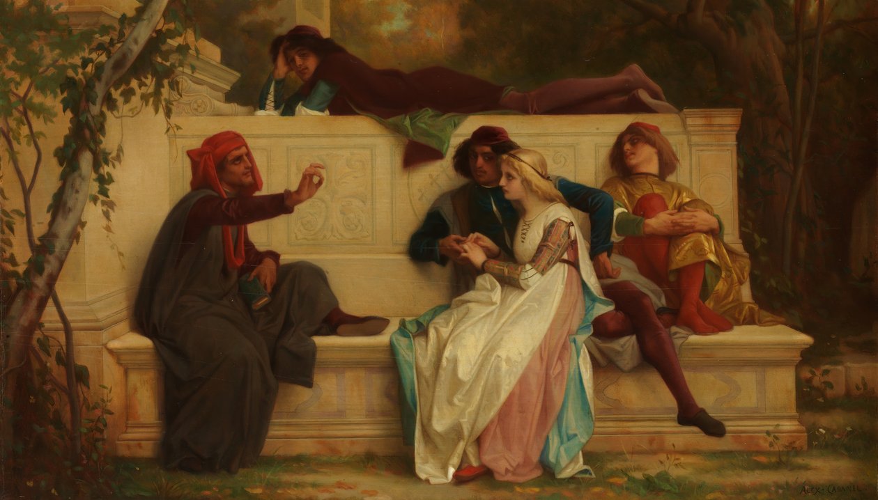 Firenzen runoilija, 1861. tekijältä Alexandre Cabanel