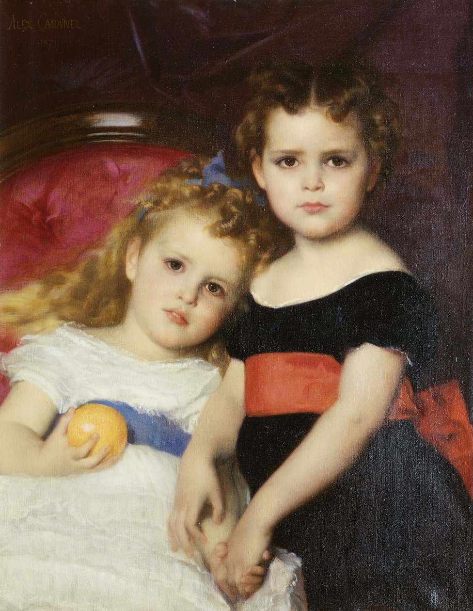 Sutton Sisters, 1871 tekijältä Alexandre Cabanel