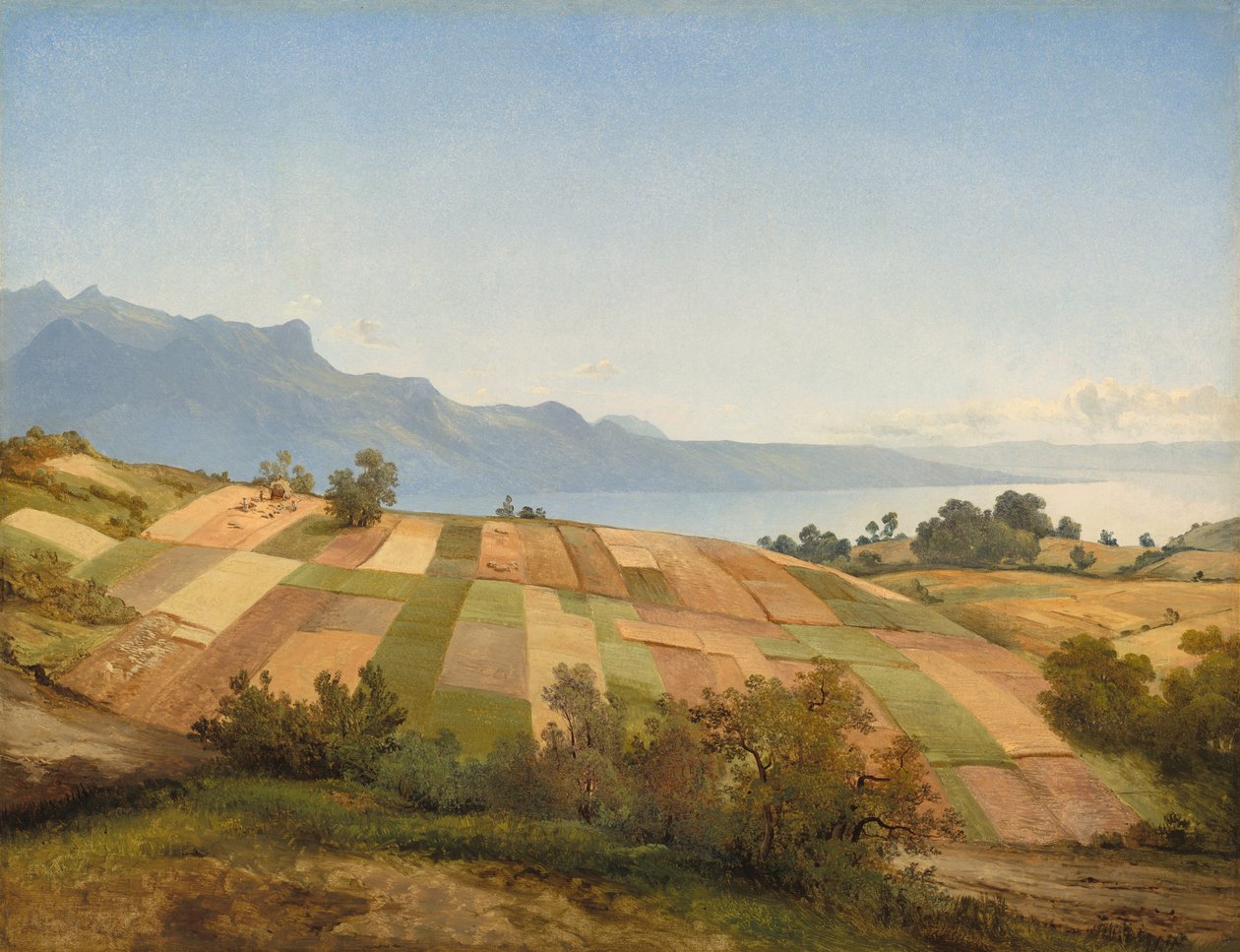 Sveitsin maisema, c. 1830. tekijältä Alexandre Calame
