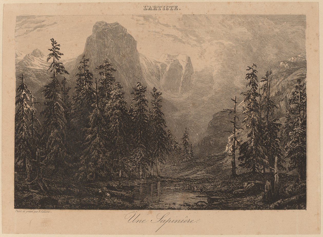Kuusi tekijältä Alexandre Calame