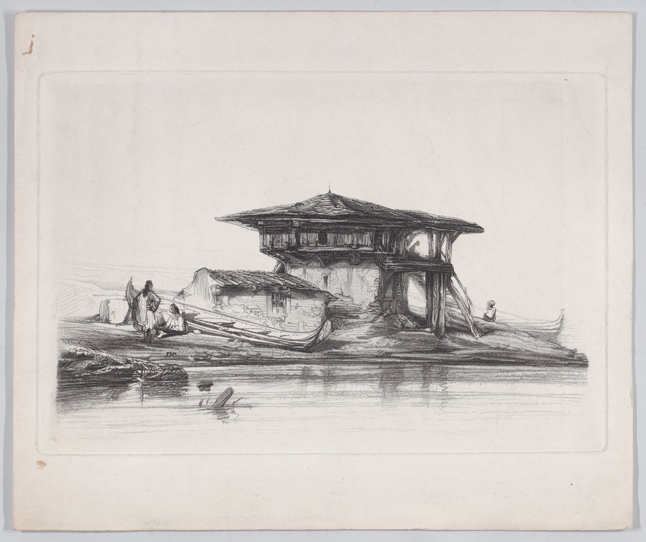Talo Smyrnassa, 1839. tekijältä Alexandre Gabriel Decamps