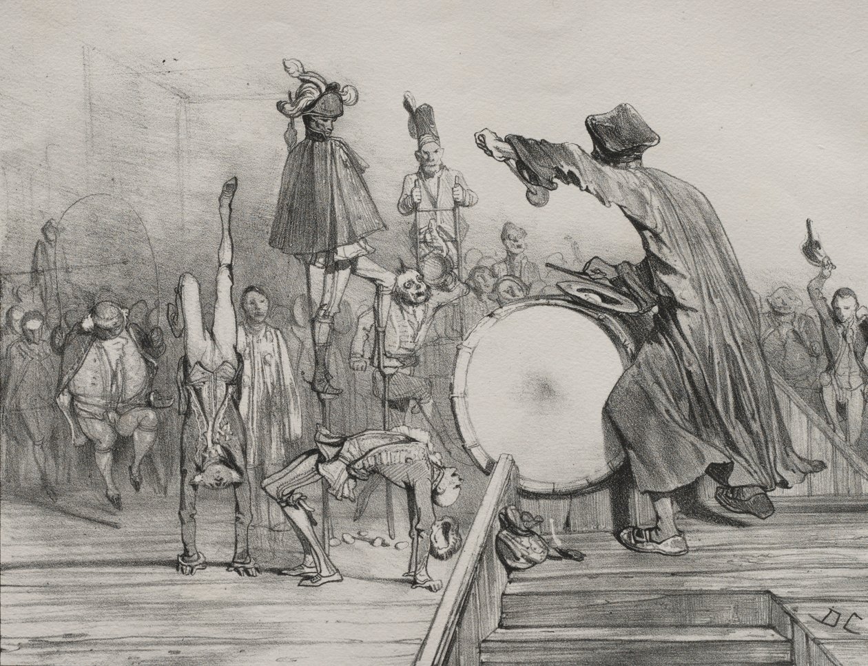 Suuri juomalasi!, 1830-1831. tekijältä Alexandre Gabriel Decamps