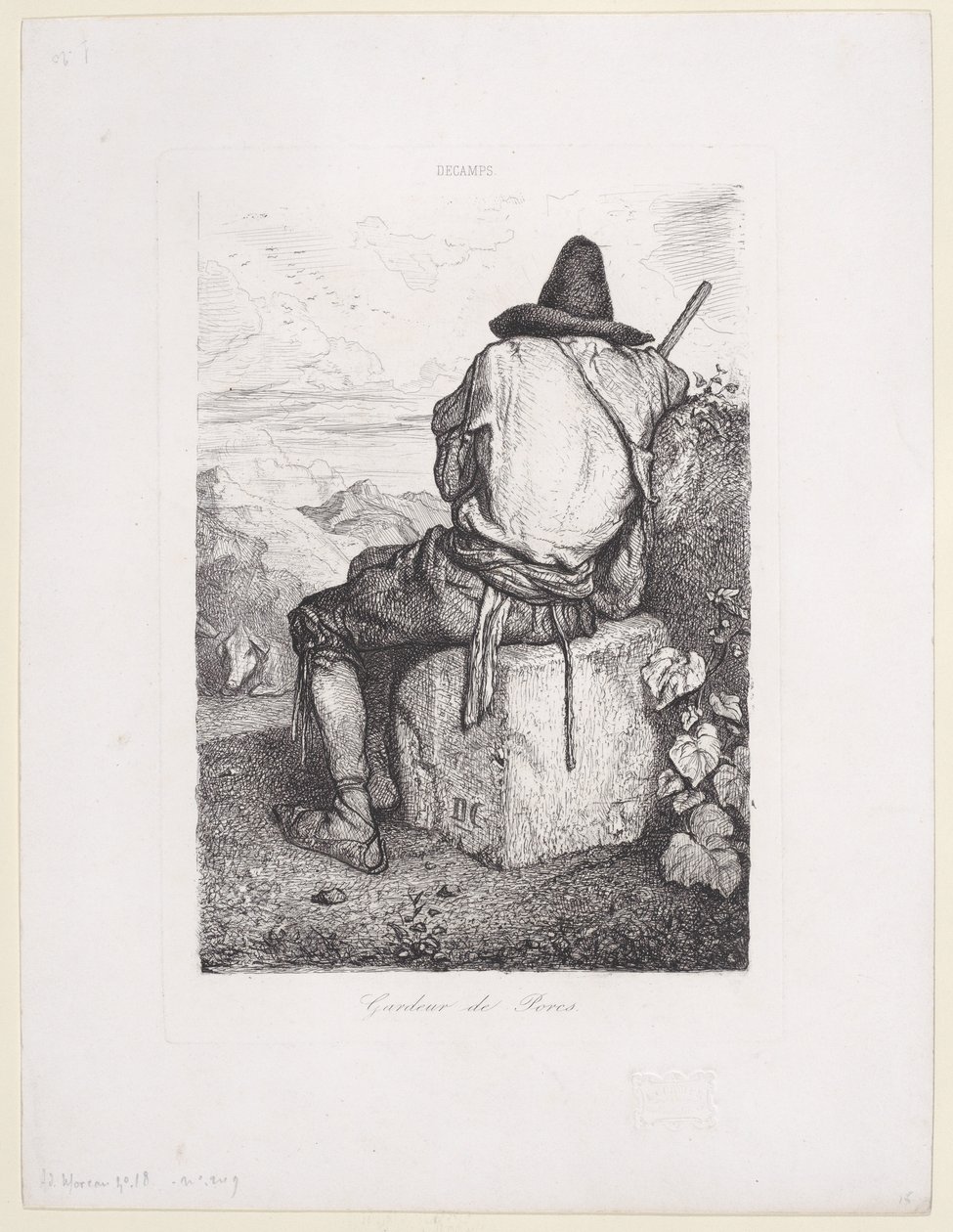 Sianvartija, 1843. tekijältä Alexandre Gabriel Decamps