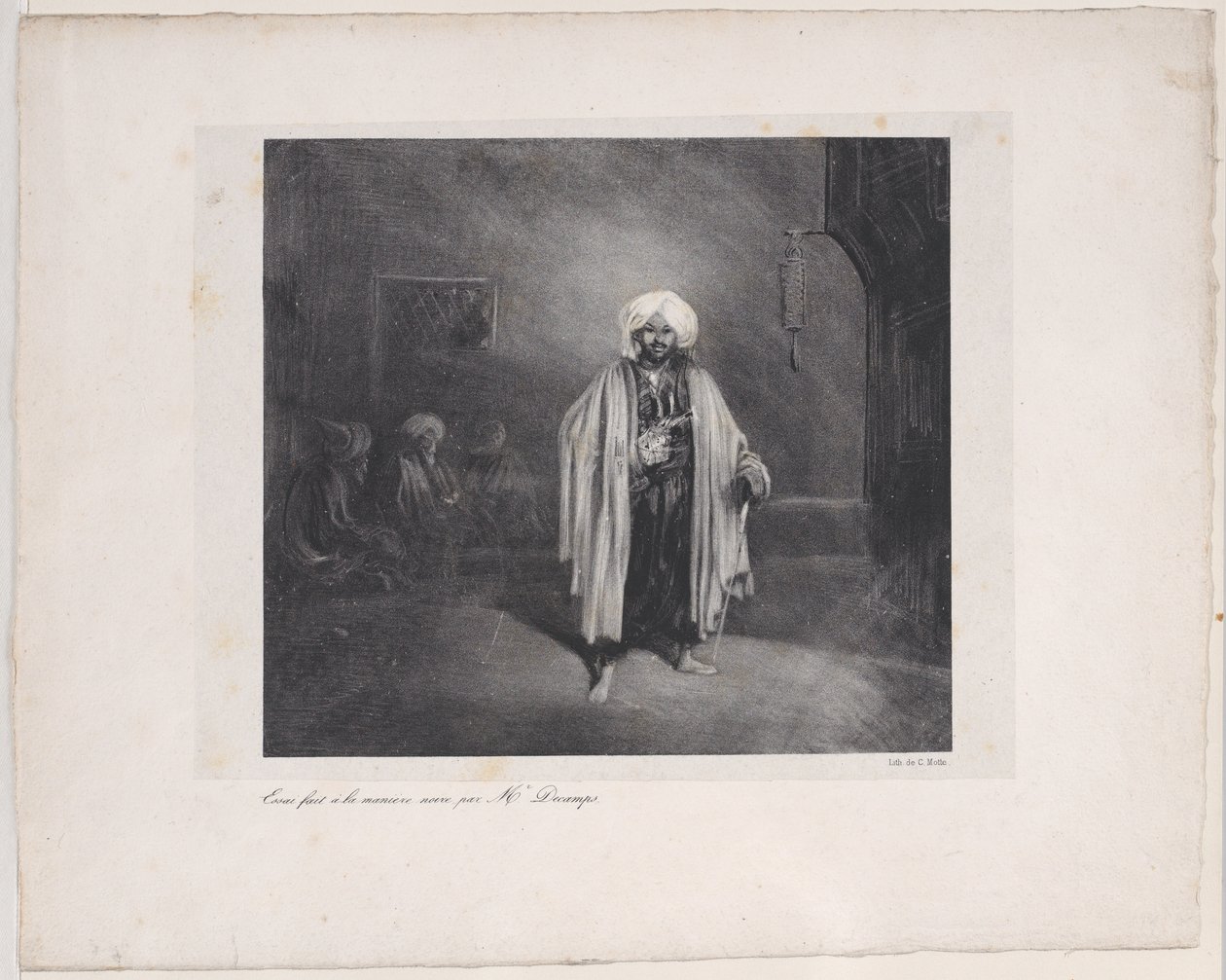 Pysyvä turkkilainen, 1831. tekijältä Alexandre Gabriel Decamps