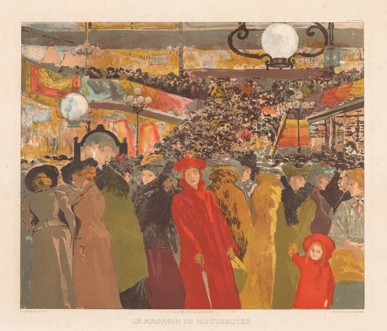 Fancy Goods Store, 1902. tekijältä Alexandre Lunois