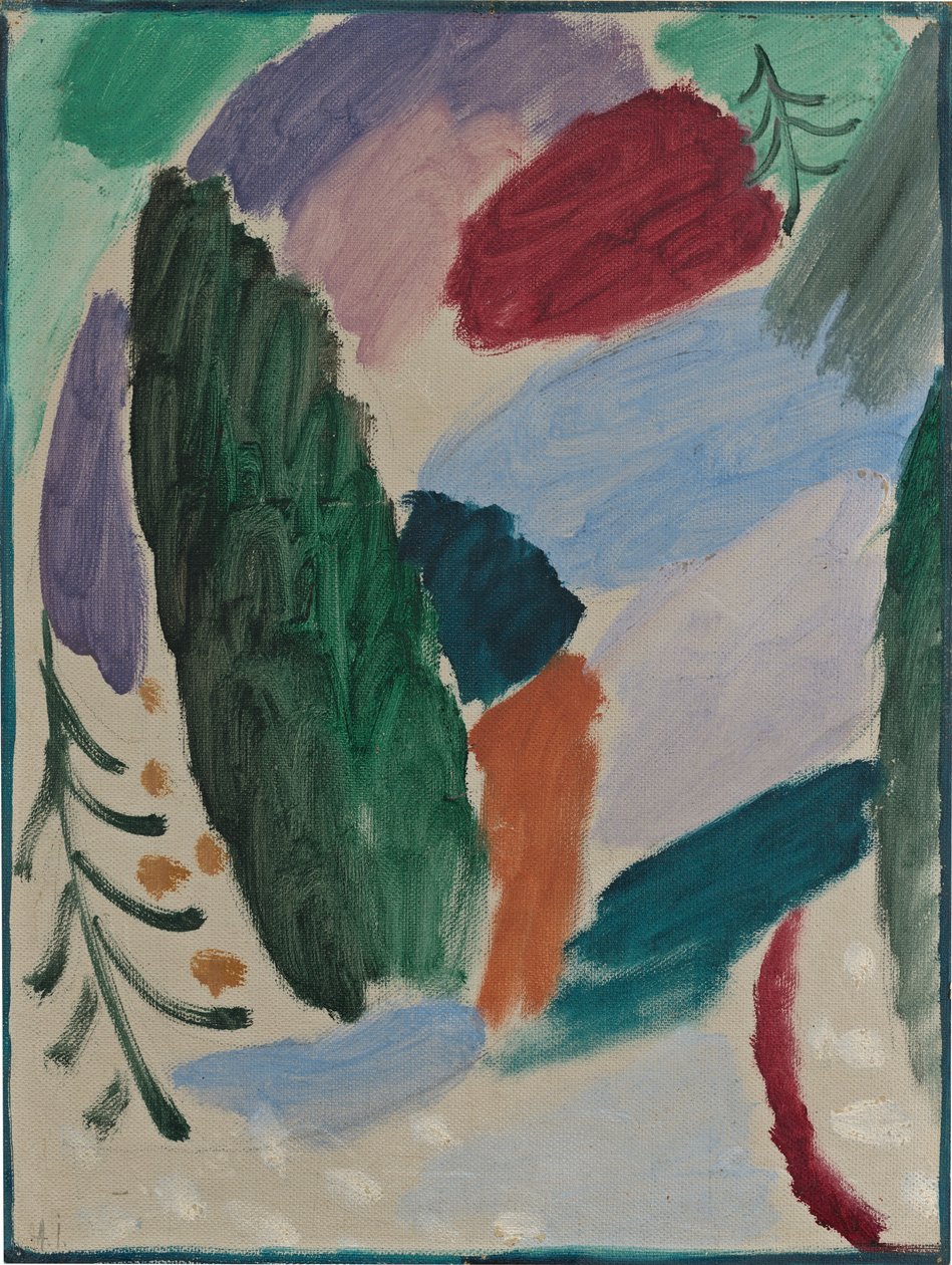 Pakkaspäivä, 1915. tekijältä Alexej von Jawlensky