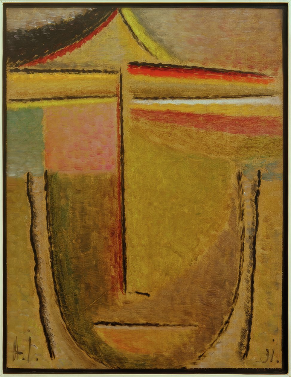 Abstrakter Kopf: Apollo tekijältä Alexej von Jawlensky