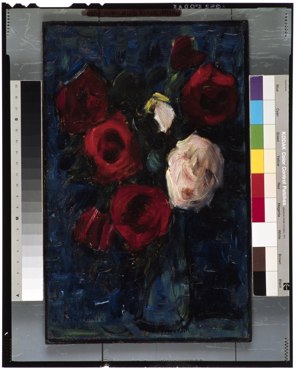 Suuri asetelma: Ruusut II, 1937 tekijältä Alexej von Jawlensky