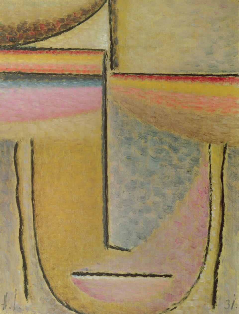 Parthenon, 1932 tekijältä Alexej von Jawlensky