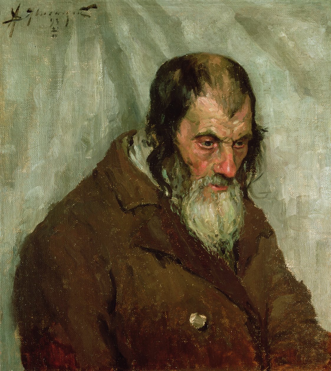 Vanha juutalainen, 1893 tekijältä Alexej von Jawlensky