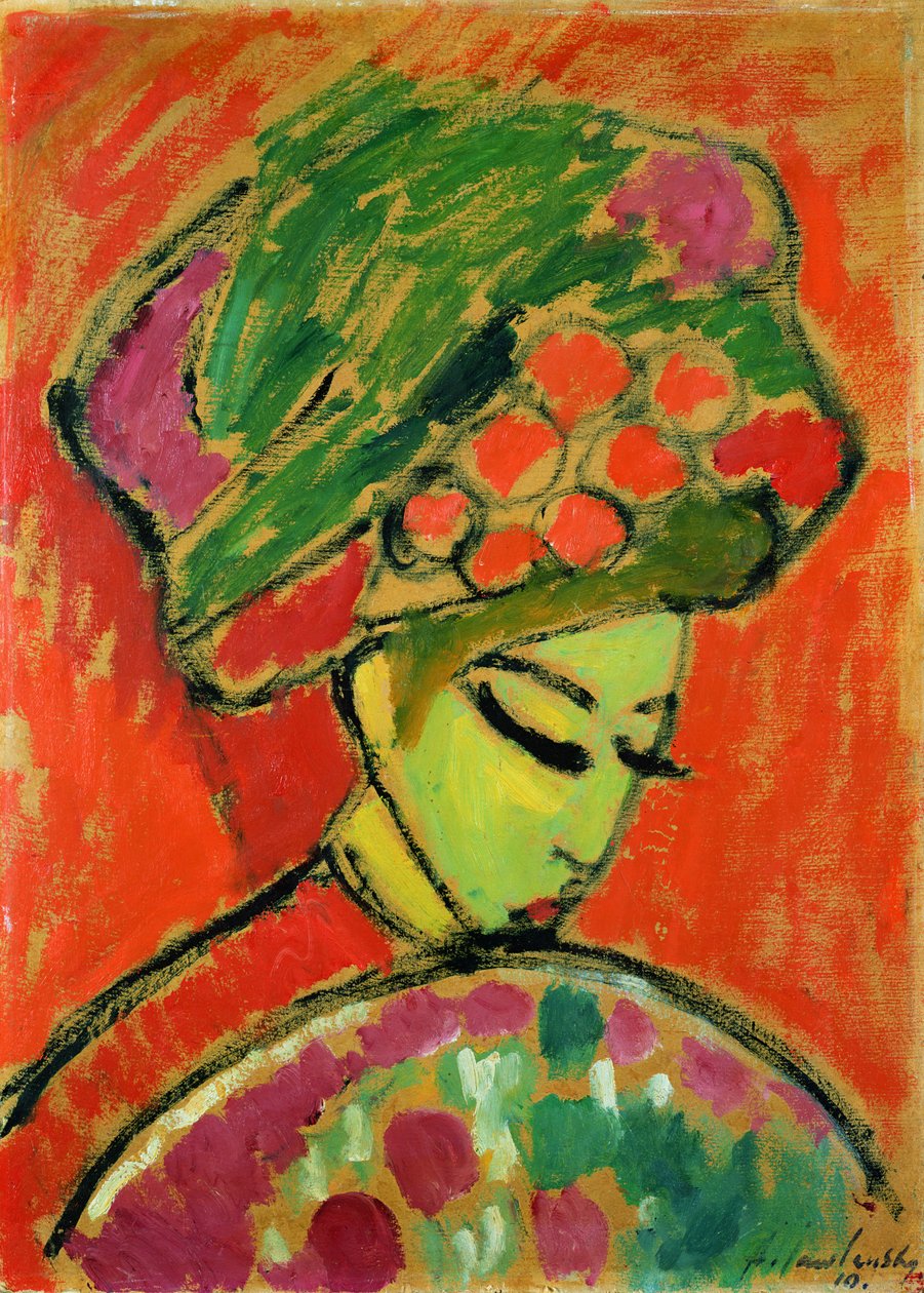 Turbaani, 1910 tekijältä Alexej von Jawlensky