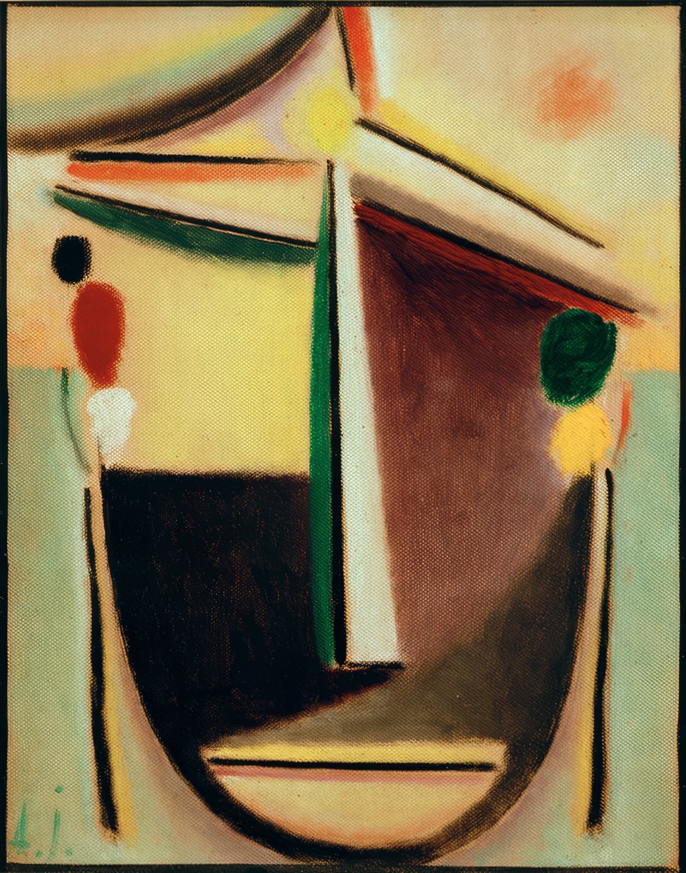 Abstrakti pää tekijältä Alexej von Jawlensky