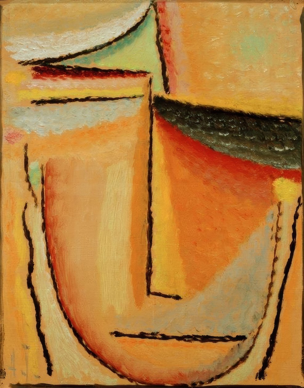 Abstrakti pää tekijältä Alexej von Jawlensky