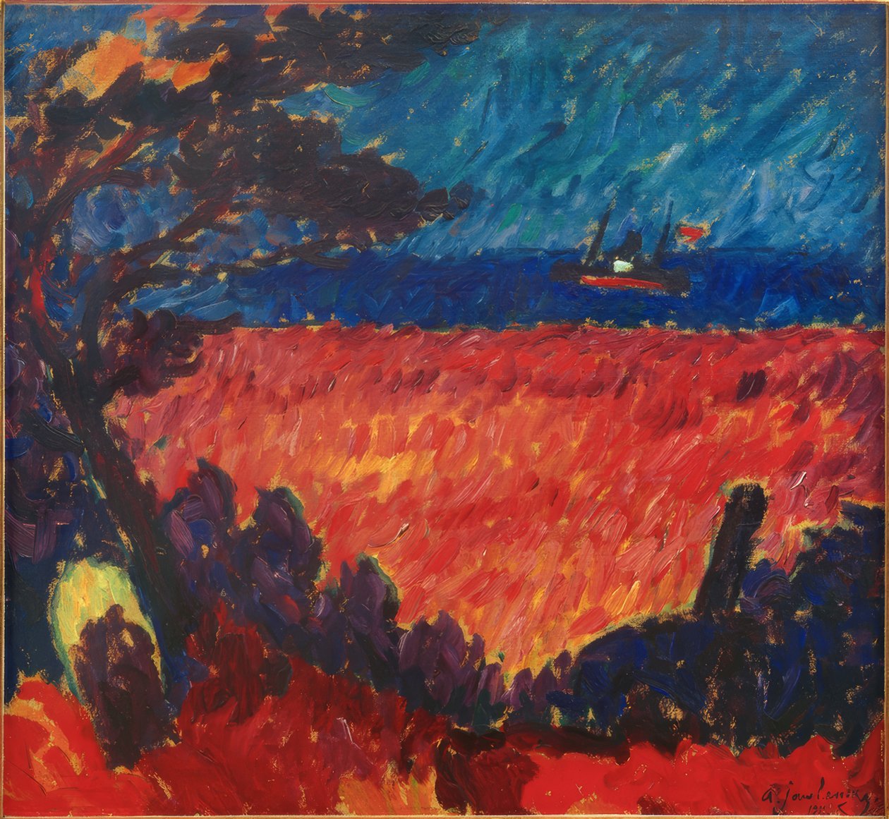 Itämerellä tekijältä Alexej von Jawlensky