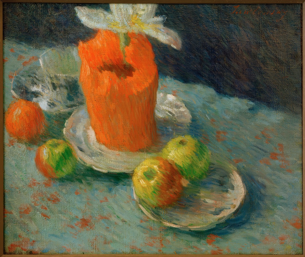 Asetelma ja Bleu tekijältä Alexej von Jawlensky